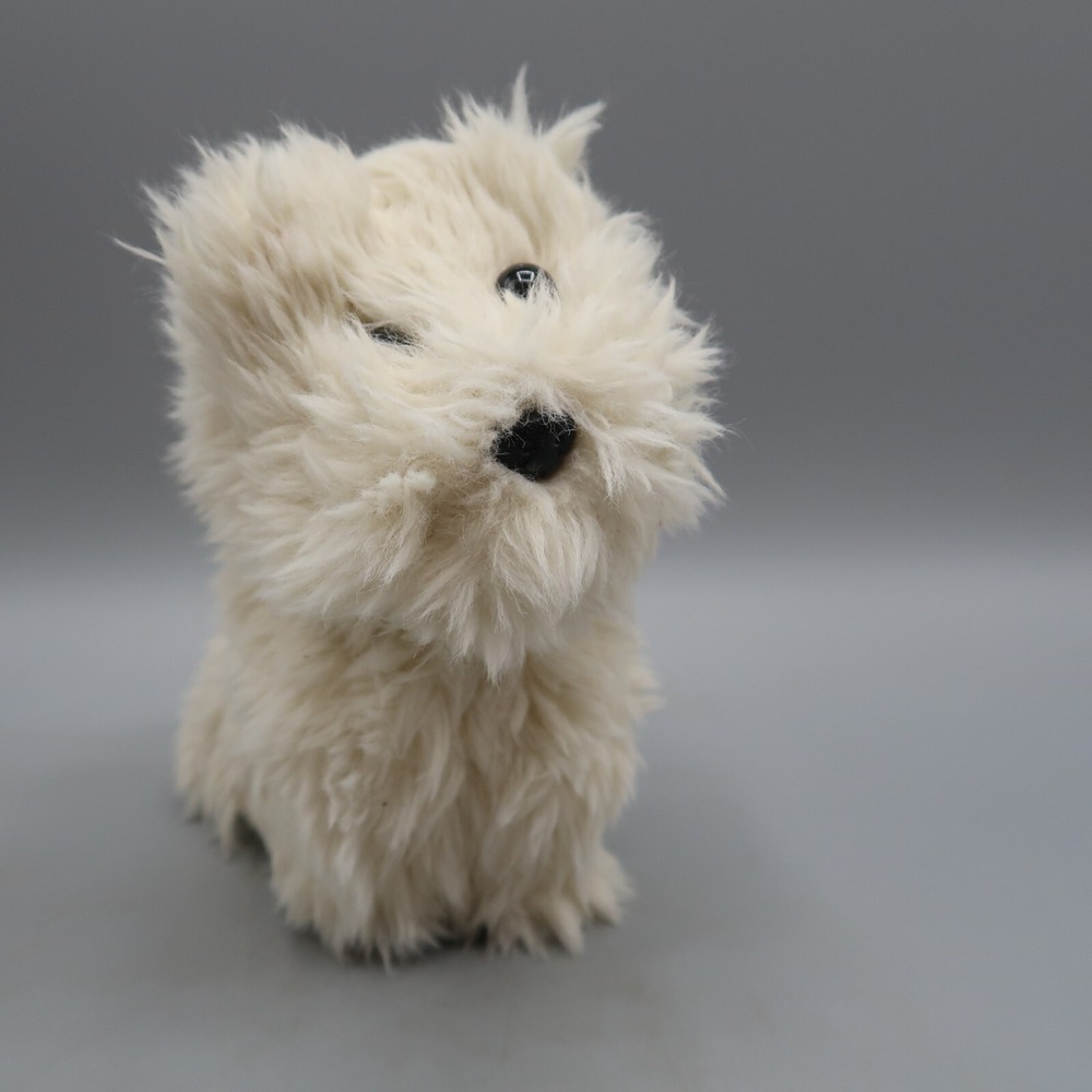 American Girl Coconut Westie Dog 2000 Vintage Toy White Puppy